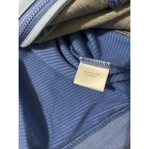 Peter Millar Beaumont Performance Vest Mens XL Zipper Snap Button‎ Golf Outdoor